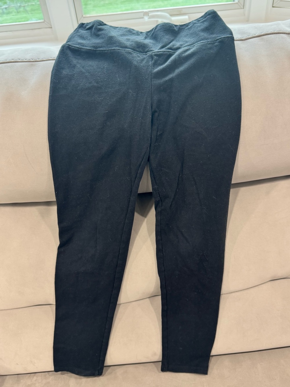 3 pairs girls Black Stretch Leggings